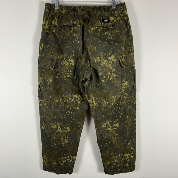 💕 vans BAGUY TAPERED FIT Camouflage Cargo Pants M - Picture 3 of 10